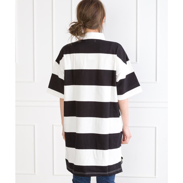 ボーダーBIGラガーシャツ[品番：SPRW0005803]｜SpRay（スプレイ）の