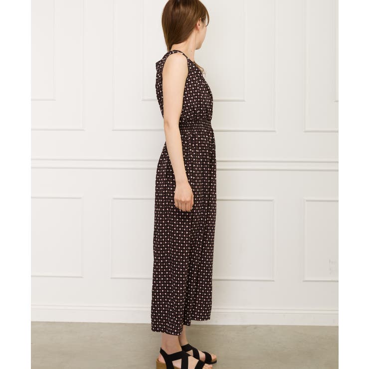 幾何学ノースリーブワンピース | SpRay | 詳細画像2 