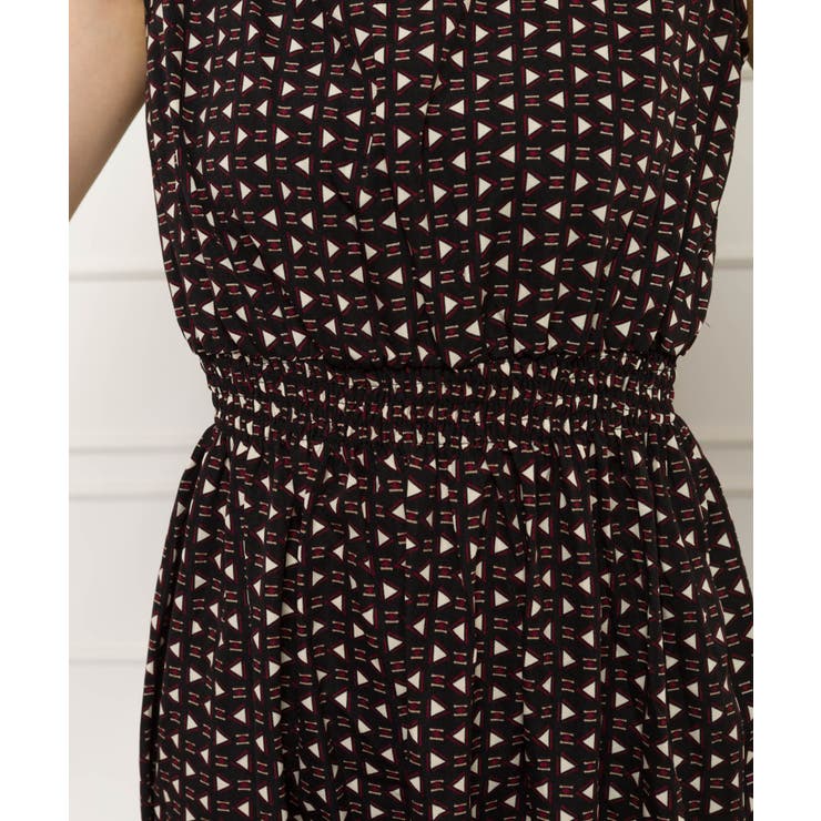 幾何学ノースリーブワンピース | SpRay | 詳細画像5 