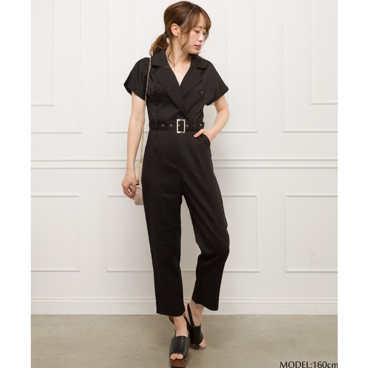 ベルト付テーパードジャンプスーツ 品番 Sprw Spray スプレイ のレディースファッション通販 Shoplist ショップリスト