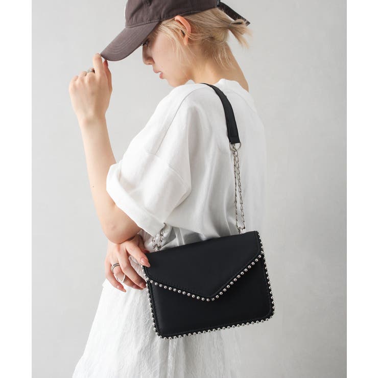 ★日本未発売★ TYLA S SHOULDER BAG チェーンショルダーバッグ ボールチェーンショルダーバック[品番：SPRW0007555]｜SpRay