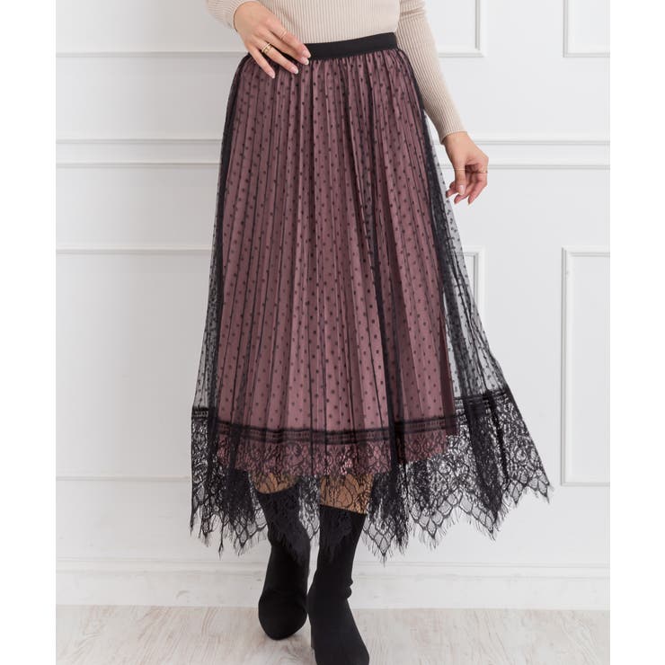 ドットチュールリバーシブルスカート | SpRay | 詳細画像10 