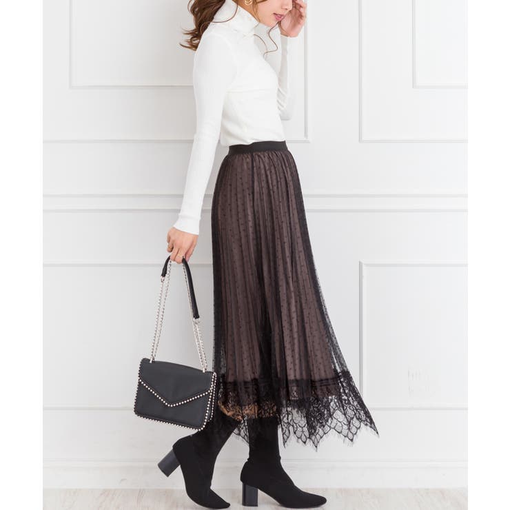 ドットチュールリバーシブルスカート | SpRay | 詳細画像7 