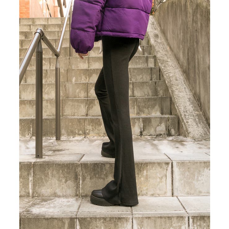 テレコフレアパンツ | SpRay | 詳細画像7 