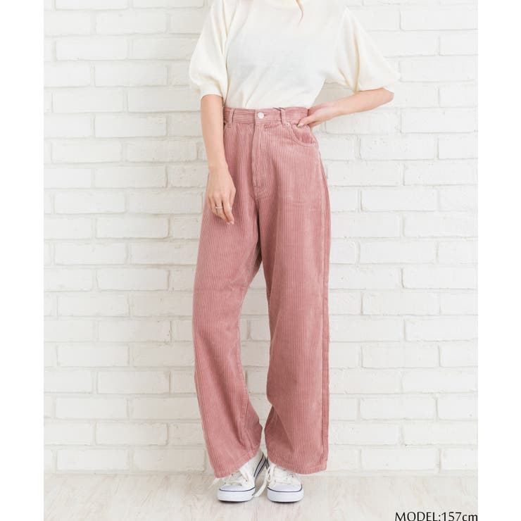 コーデュロイワイドパンツ[品番：SPRW0006792]｜SpRay（スプレイ