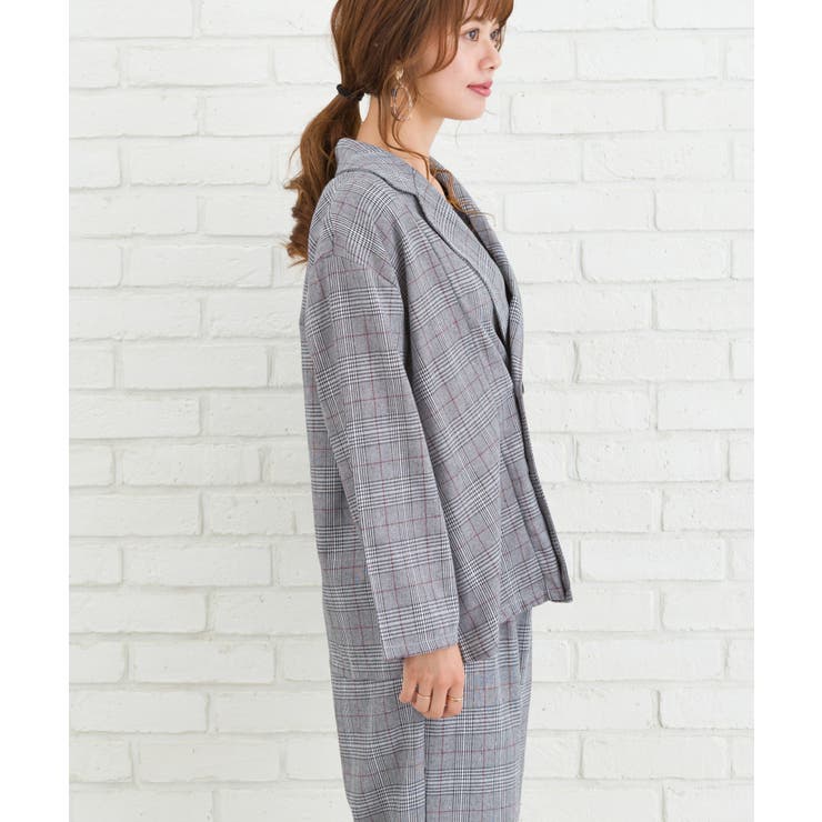 グレンチェックセットアップ[品番：SPRW0006955]｜SpRay（スプレイ）の
