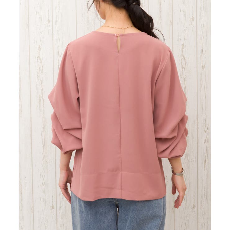 ボリュームスリーブ七分ブラウス | SpRay | 詳細画像8 