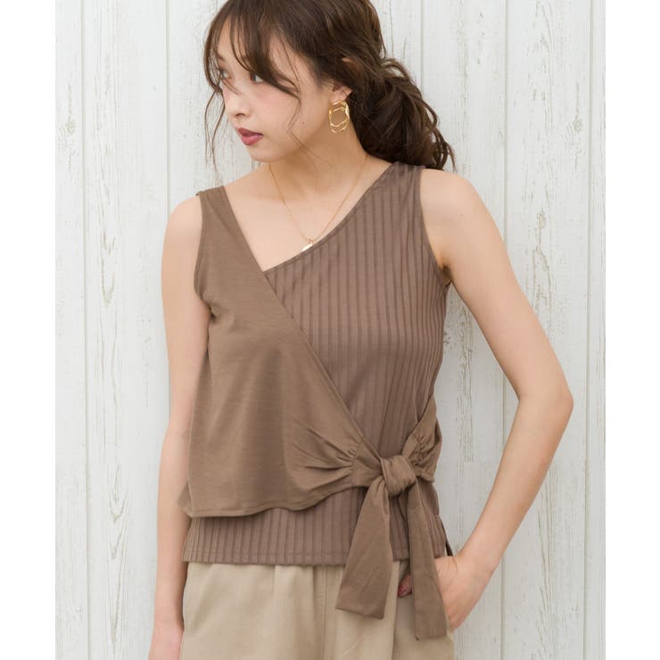 モカ | フェイクレイヤードタンクトップ | SpRay