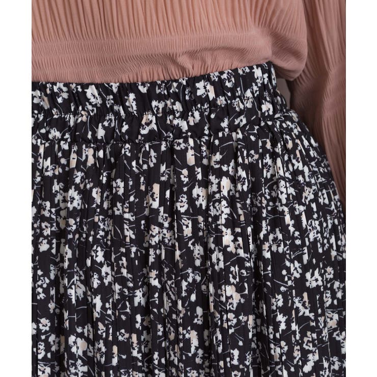 花柄プリーツスカート | SpRay | 詳細画像10 