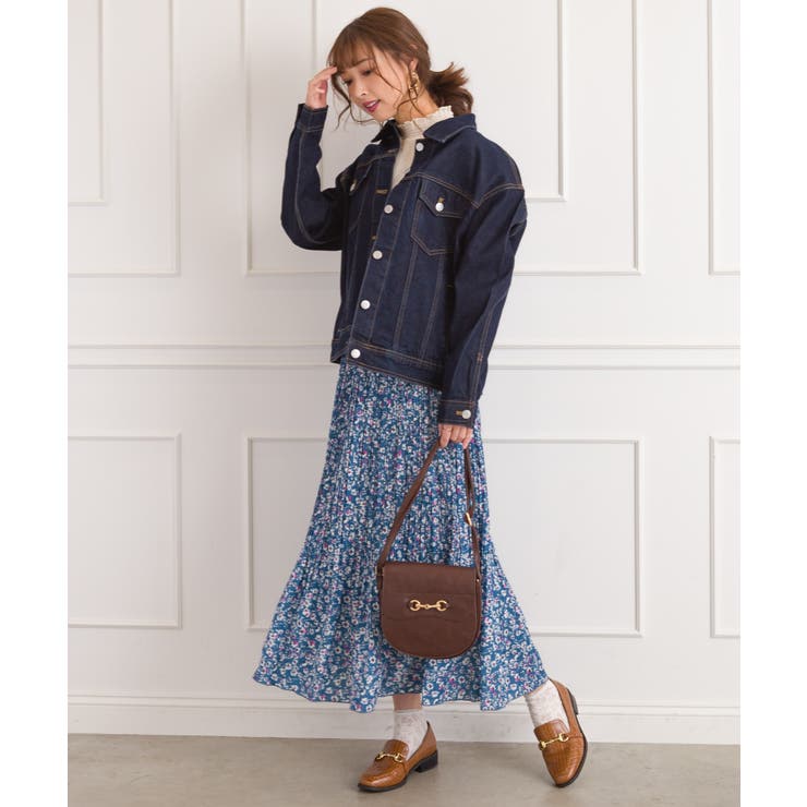 花柄プリーツスカート | SpRay | 詳細画像6 