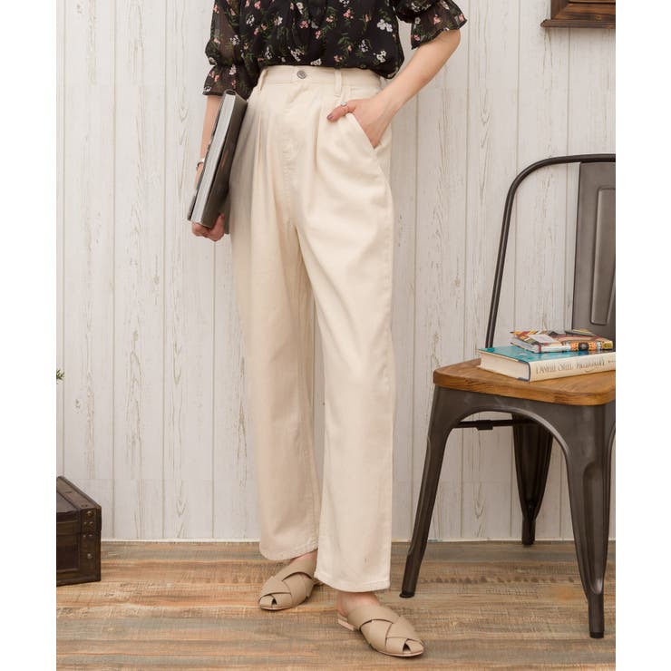 パンツ 73 D.HYGEN - Unevenly Dyed Non-Ply Yarn Sarrouel Jogger Pants