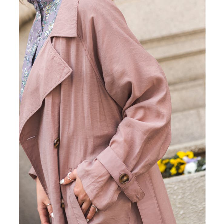 シアートレンチコート | SpRay | 詳細画像8 