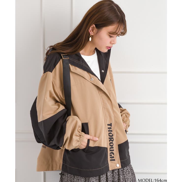 配色ロゴマウンテンパーカー[品番：SPRW0007350]｜SpRay（スプレイ）の