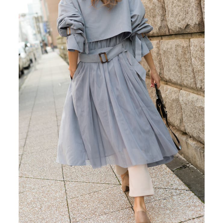 BACKチュールレーストレンチ | SpRay | 詳細画像7 