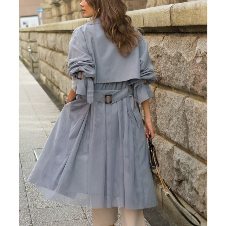 BACKチュールレーストレンチ | SpRay | 詳細画像8 