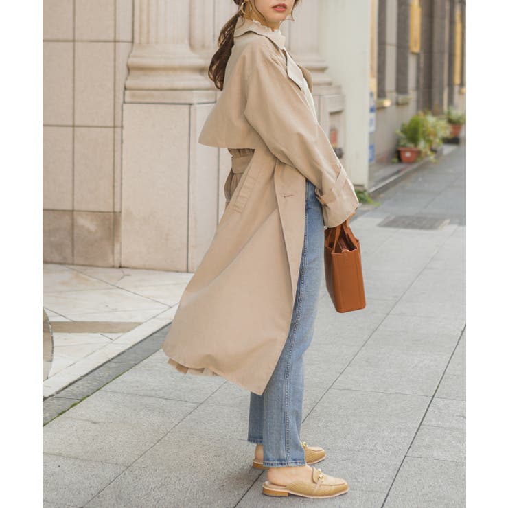 BACKチュールレーストレンチ | SpRay | 詳細画像14 