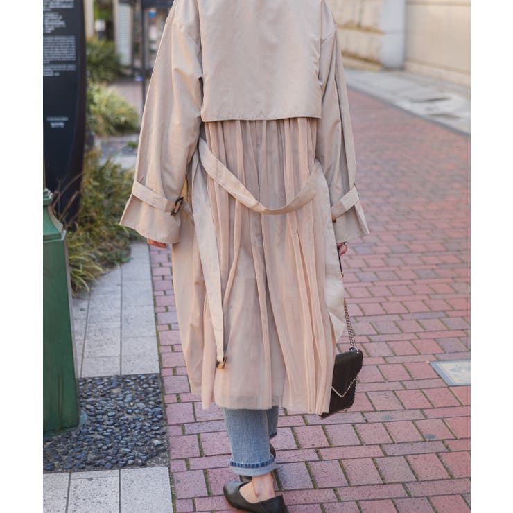 BACKチュールレーストレンチ | SpRay | 詳細画像23 