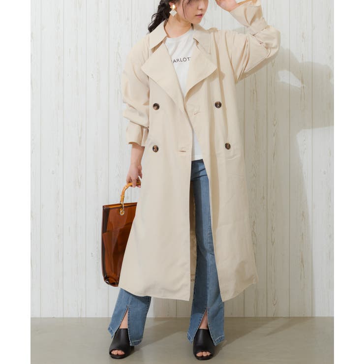 BACKチュールレーストレンチ | SpRay | 詳細画像35 