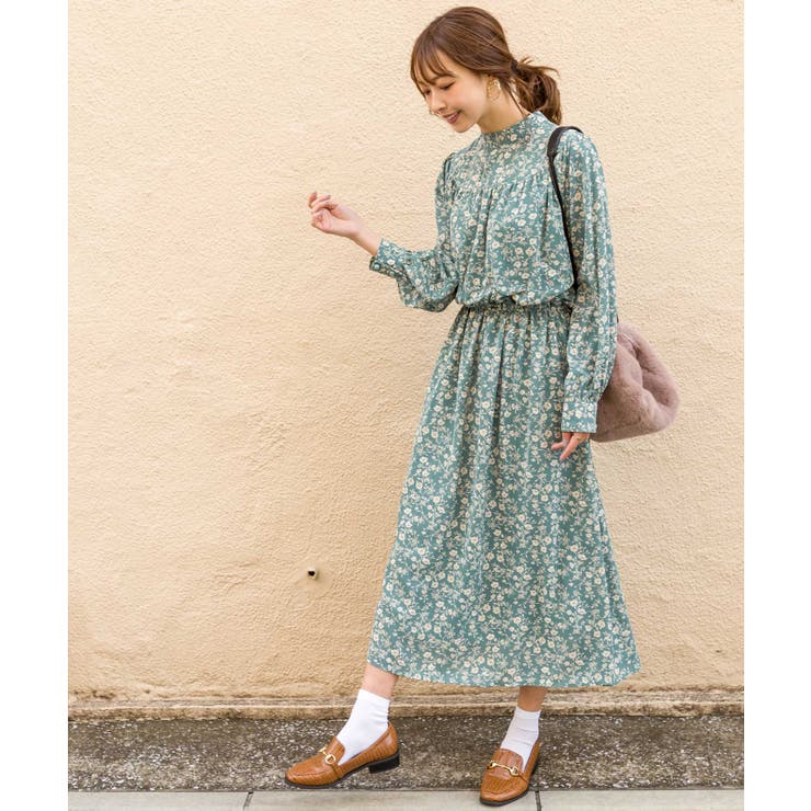 花柄プチハイワンピース | SpRay | 詳細画像3