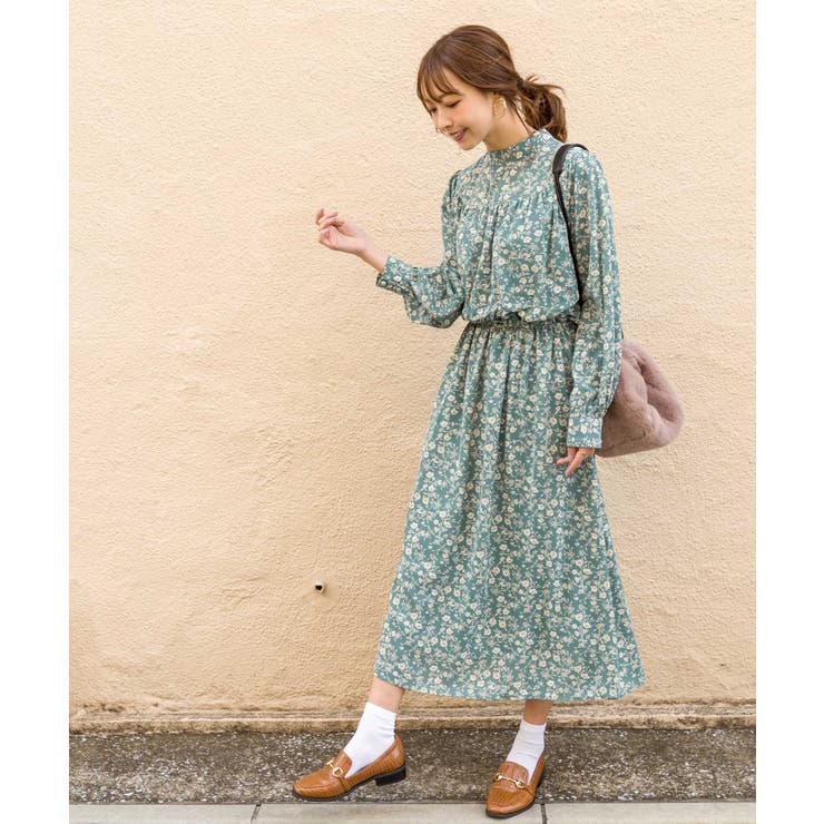 花柄プチハイワンピース | SpRay | 詳細画像6