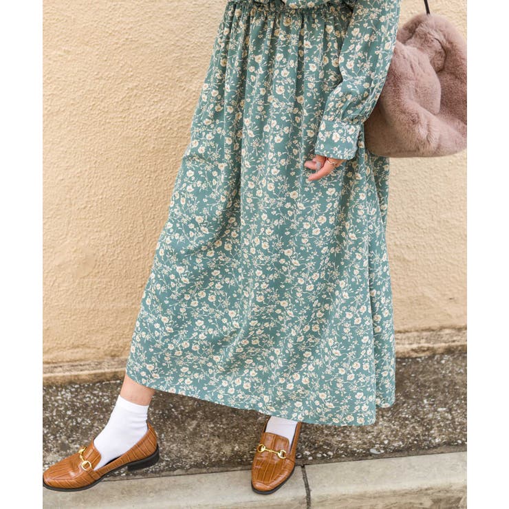 花柄プチハイワンピース | SpRay | 詳細画像8