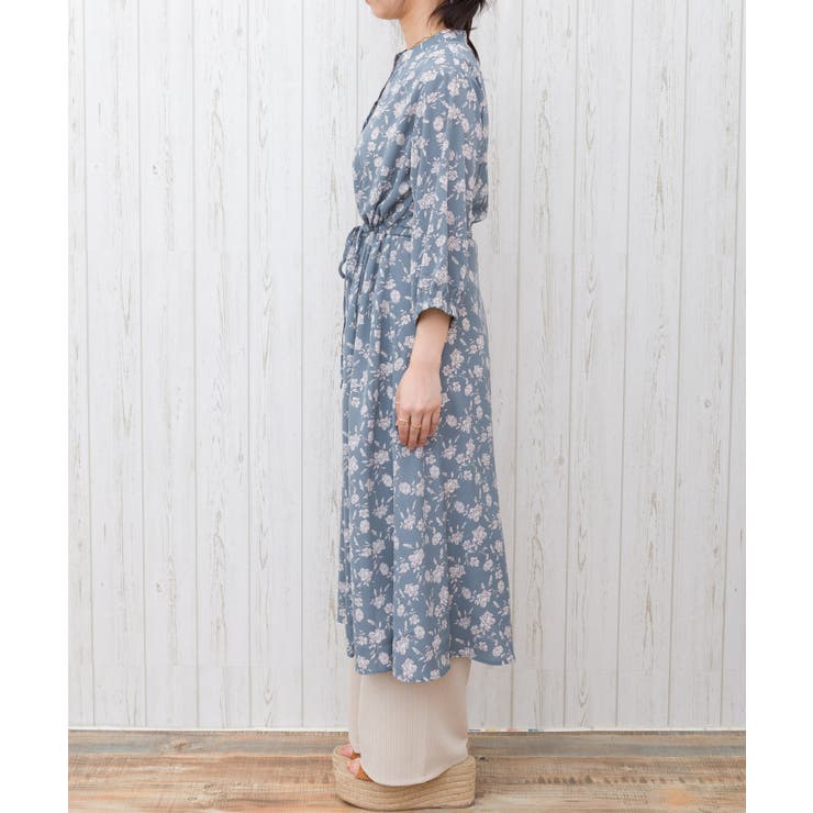花柄6分袖ガウンワンピース 品番 Sprw Spray スプレイ のレディースファッション通販 Shoplist ショップリスト