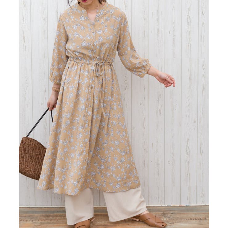 花柄6分袖ガウンワンピース 品番 Sprw Spray スプレイ のレディースファッション通販 Shoplist ショップリスト