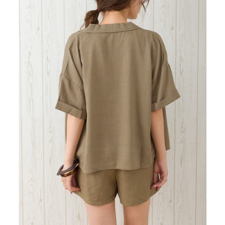 レーヨン麻シャツSET UP | SpRay | 詳細画像12 