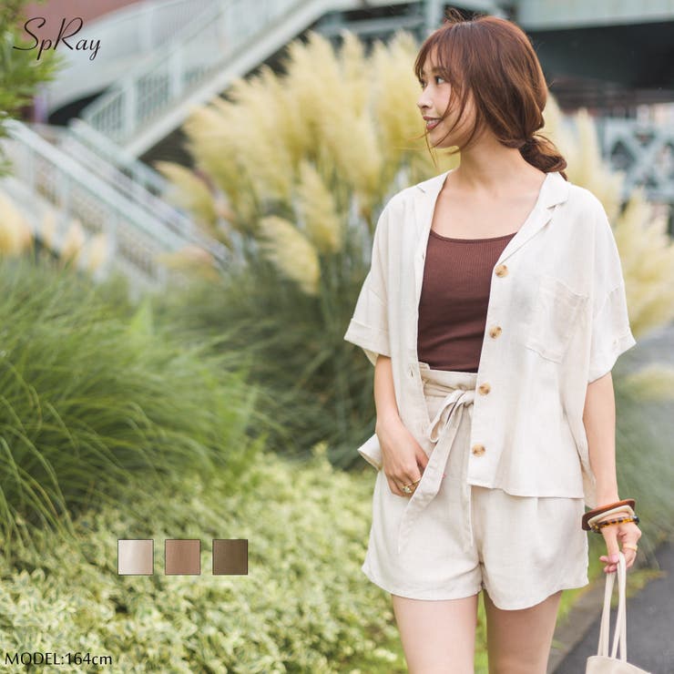 レーヨン麻シャツSET UP | SpRay | 詳細画像1 