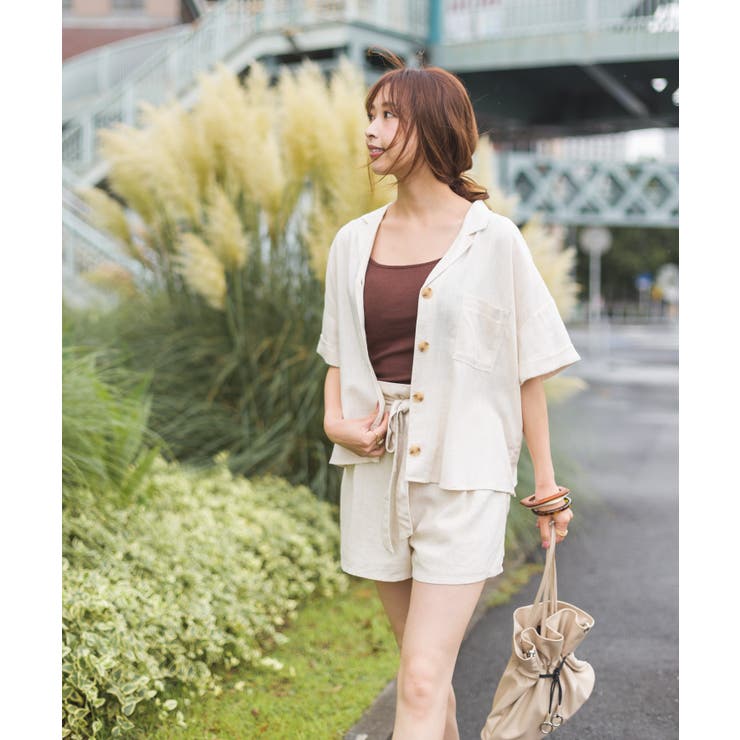 レーヨン麻シャツSET UP | SpRay | 詳細画像7 