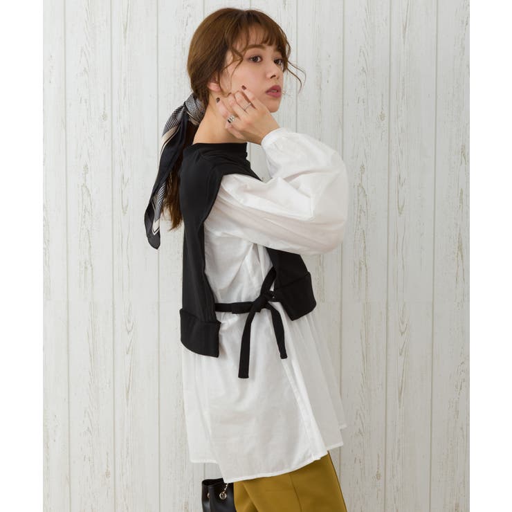 フェイクレイヤードベストシャツ 品番 Sprw Spray スプレイ のレディースファッション通販 Shoplist ショップリスト
