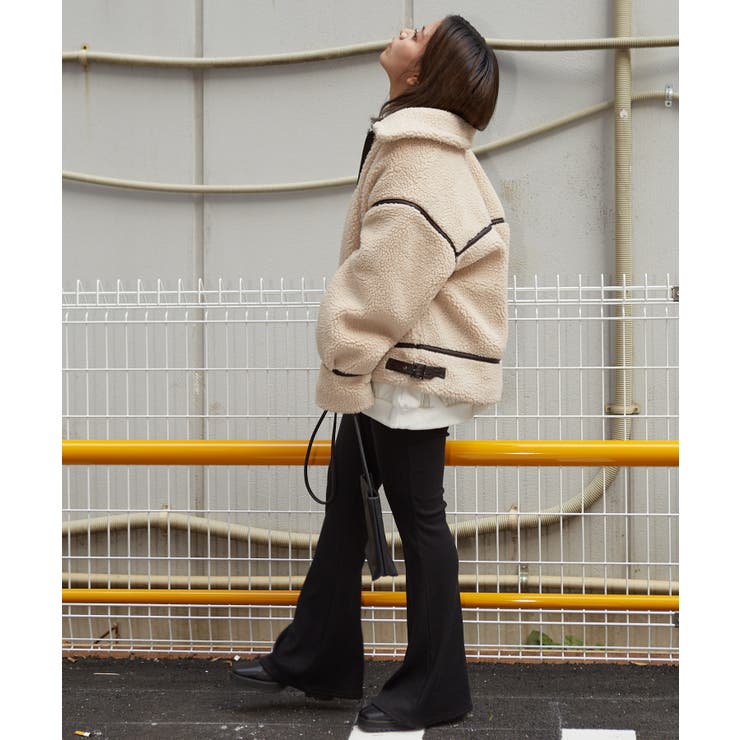 ボアパイピングジャケット[品番：SPRW0008448]｜SpRay（スプレイ）の