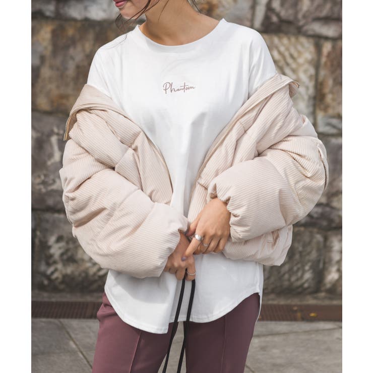 コーデュロイ中綿パフィジャケット[品番：SPRW0008343]｜SpRay