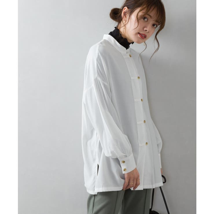 チャイナシャツ[品番：SPRW0008484]｜SpRay（スプレイ）の