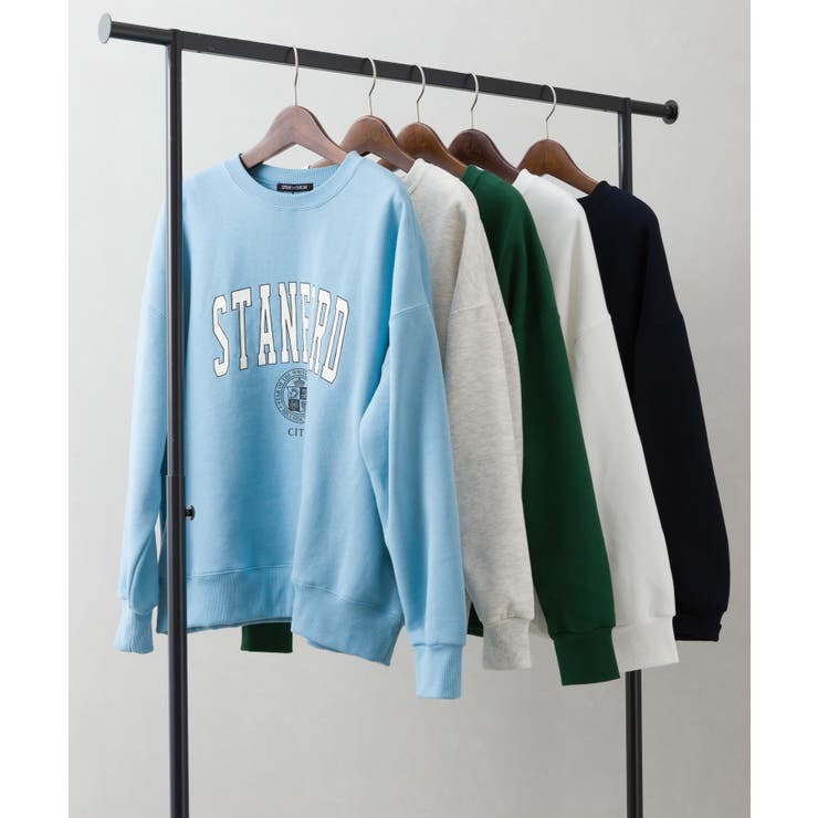 裏起毛カレッジ スウェット[品番：SPRW0008877]｜SpRay