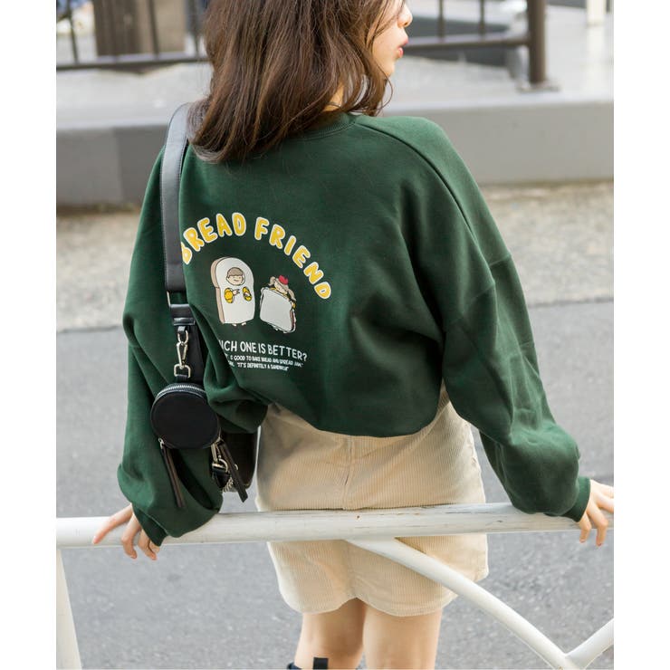 裏起毛ブレッドフレンズスウェット[品番：SPRW0008907]｜SpRay