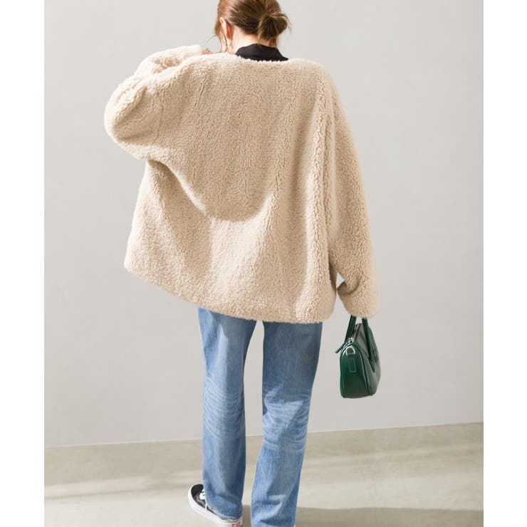 ボアノーカラージャケット[品番：SPRW0008764]｜SpRay（スプレイ）の