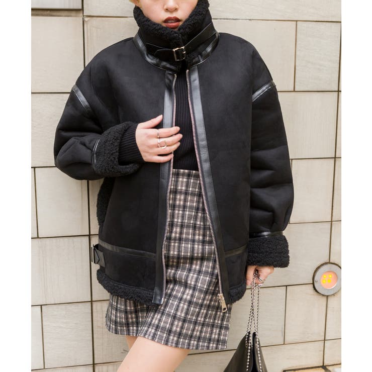送料関税込★Rohe★スエードトリミングコットンコート TECHNO COTTON ｜ リーファーコート