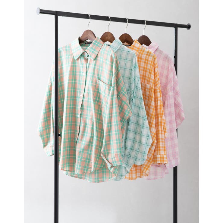 チェックシャツ[品番：SPRW0009070]｜SpRay（スプレイ）の