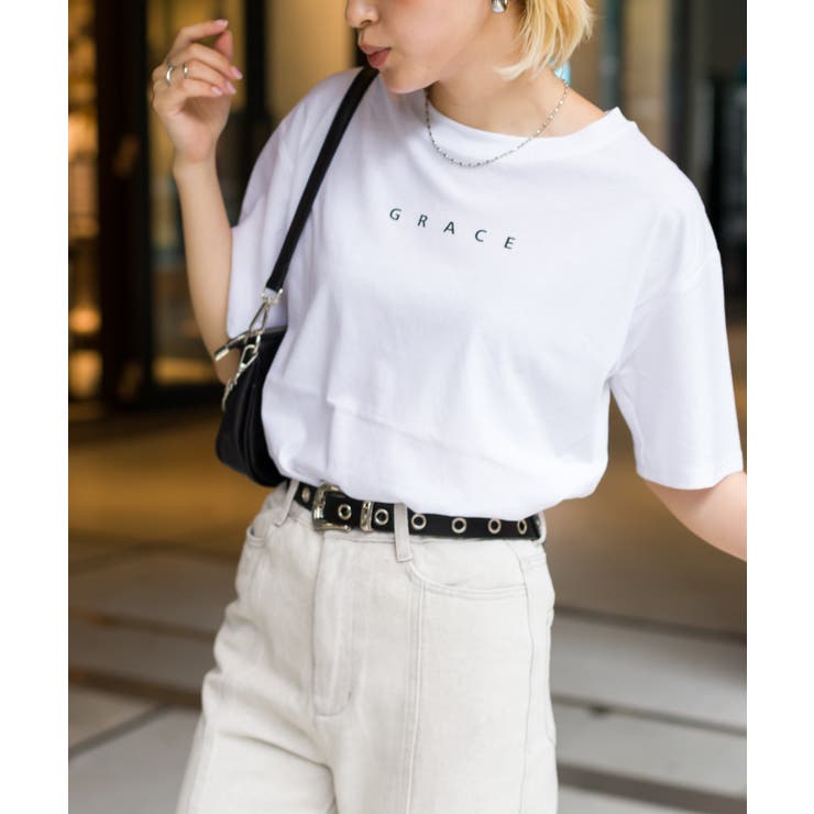 tシャツ GRACE T-SHIRT | GRACE Tシャツ レディース GRACE Tシャツ[品番：SPRW0009281]｜SpRay（スプレイ）の