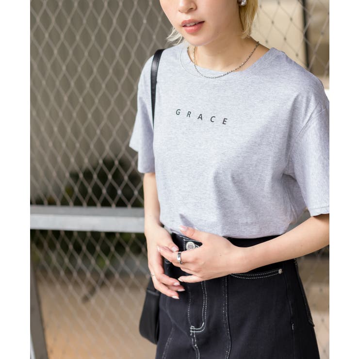 tシャツ GRACE T-SHIRT | GRACE Tシャツ レディース GRACE Tシャツ[品番：SPRW0009281]｜SpRay（スプレイ）の
