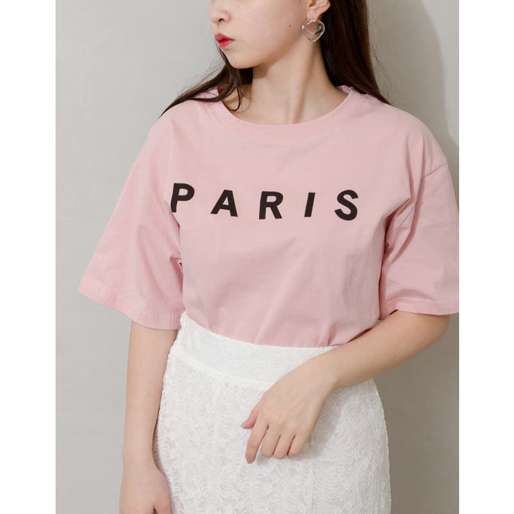 PARIS Tシャツ[品番：SPRW0009085]｜SpRay（スプレイ）の