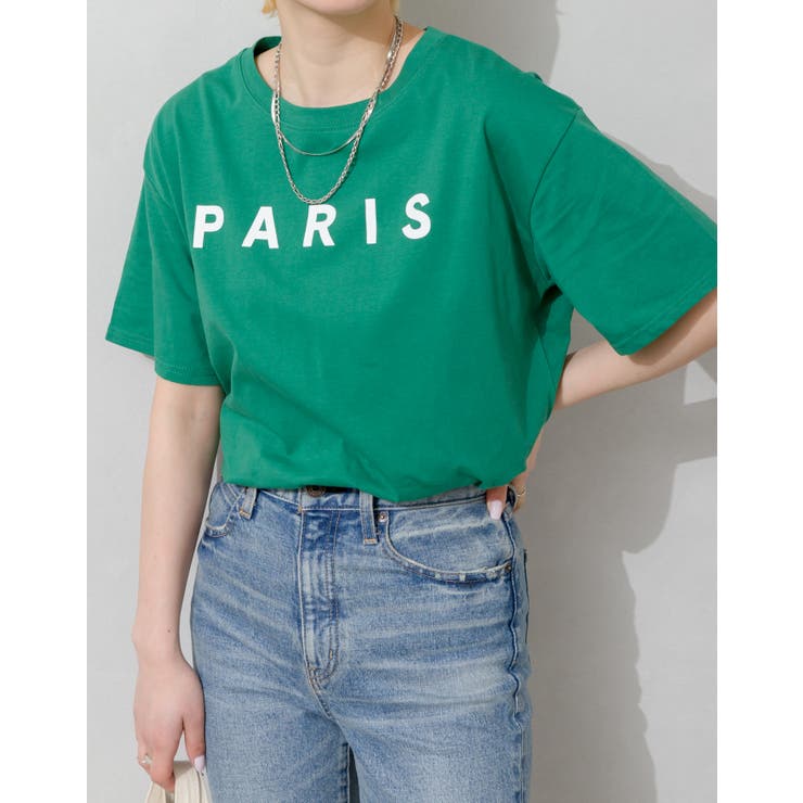 PARIS Tシャツ[品番：SPRW0009085]｜SpRay（スプレイ）のレディースファッション通販｜SHOPLIST（ショップリスト）