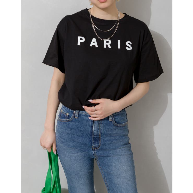 PARIS Tシャツ[品番：SPRW0009085]｜SpRay（スプレイ）のレディース