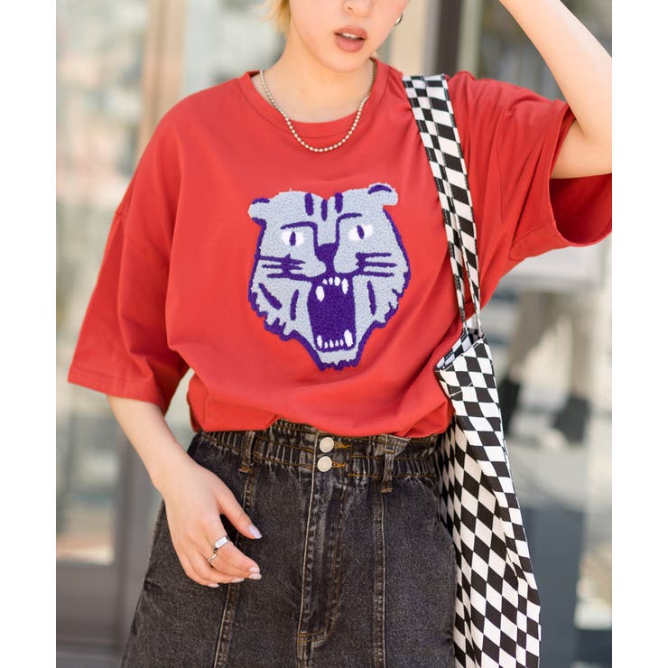 トラさがらBIGTシャツ[品番：SPRW0009123]｜SpRay（スプレイ