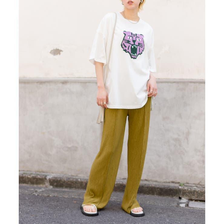トラさがらBIGTシャツ[品番：SPRW0009123]｜SpRay（スプレイ