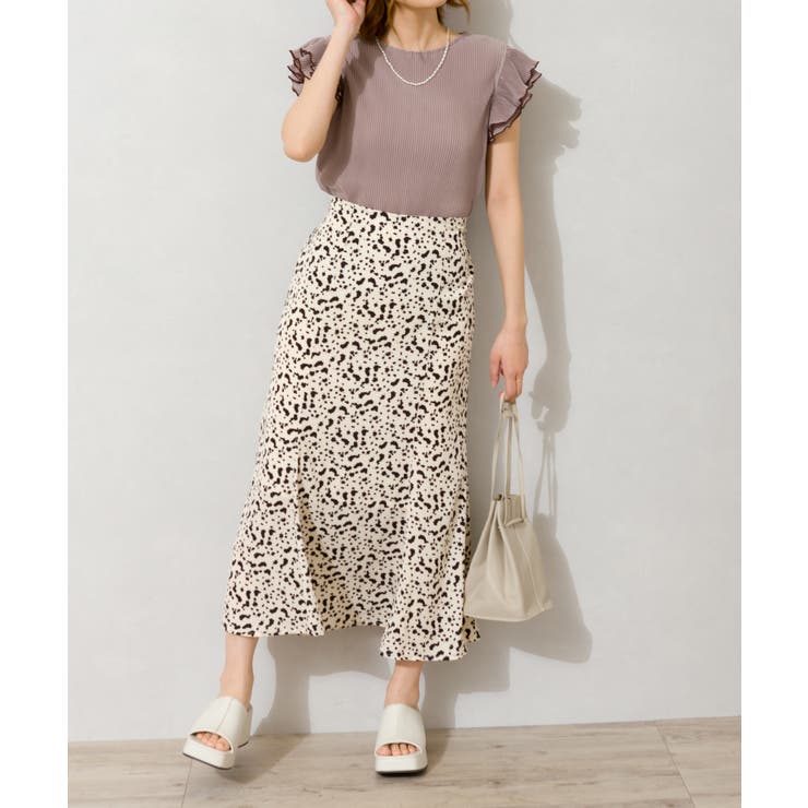 カットプリーツ袖フリルノースリーブ | SpRay | 詳細画像15 