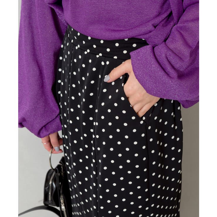 kay me ピンクドットワンピース