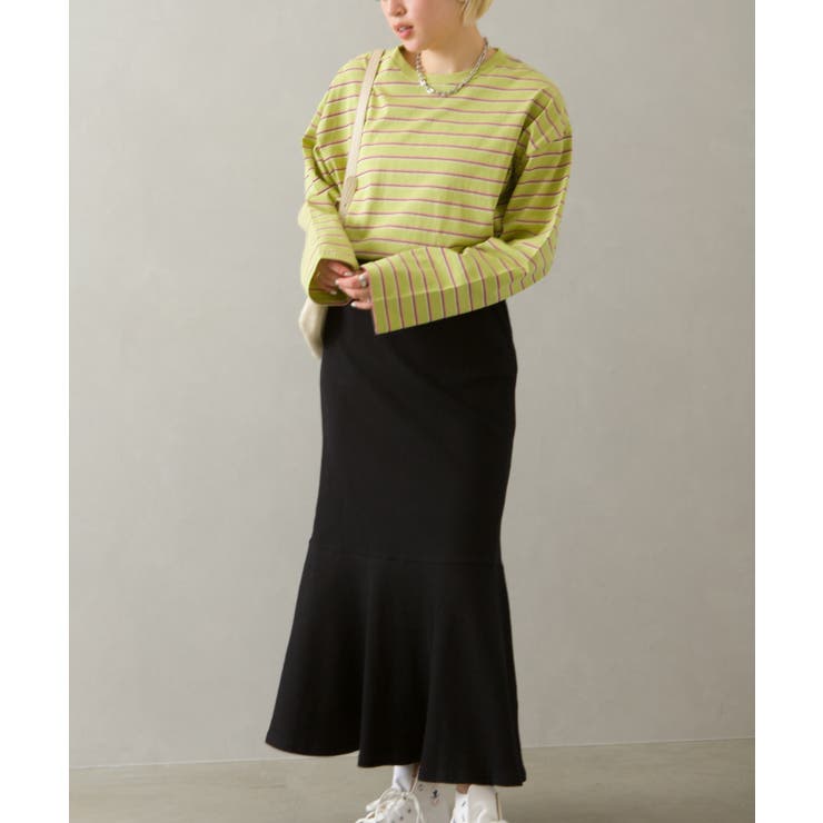 テレコマーメイドロングスカート | SpRay | 詳細画像11 