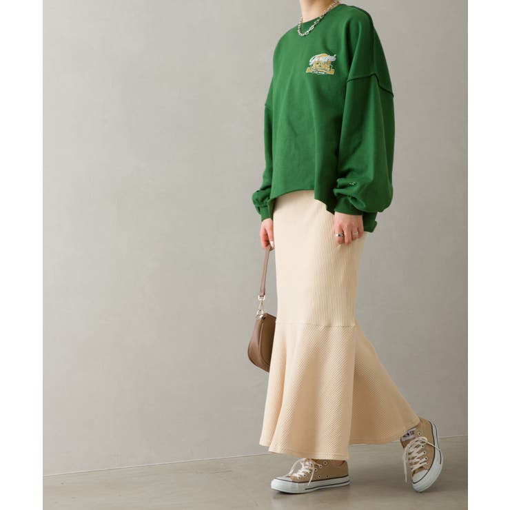 テレコマーメイドロングスカート | SpRay | 詳細画像13 